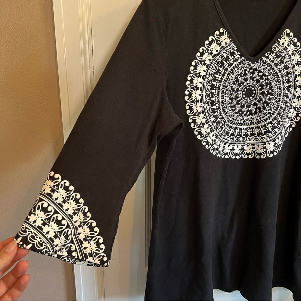 Izaro Patterned Blouse (M) - Picture 6 of 8